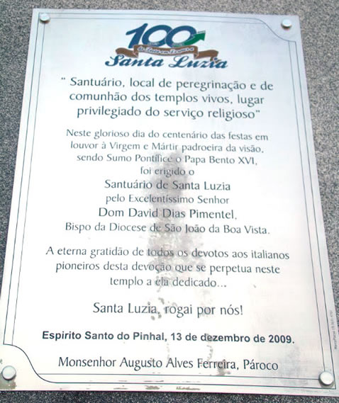 Missa Santa Luzia